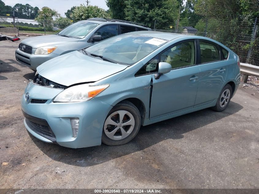 JTDKN3DU0D1724280 | 2013 TOYOTA PRIUS