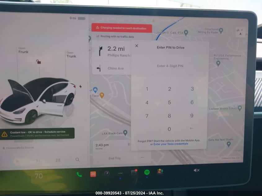 2023 Tesla Model 3 Rear-Wheel Drive VIN: 5YJ3E1EA7PF476974 Lot: 39920543