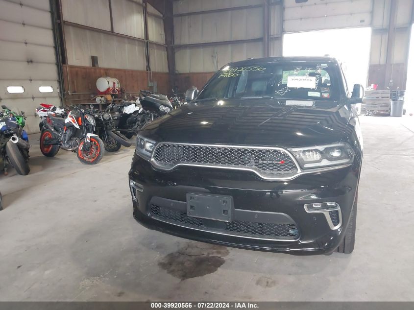 2022 Dodge Durango Citadel Awd VIN: 1C4RDJEG1NC159834 Lot: 39920556