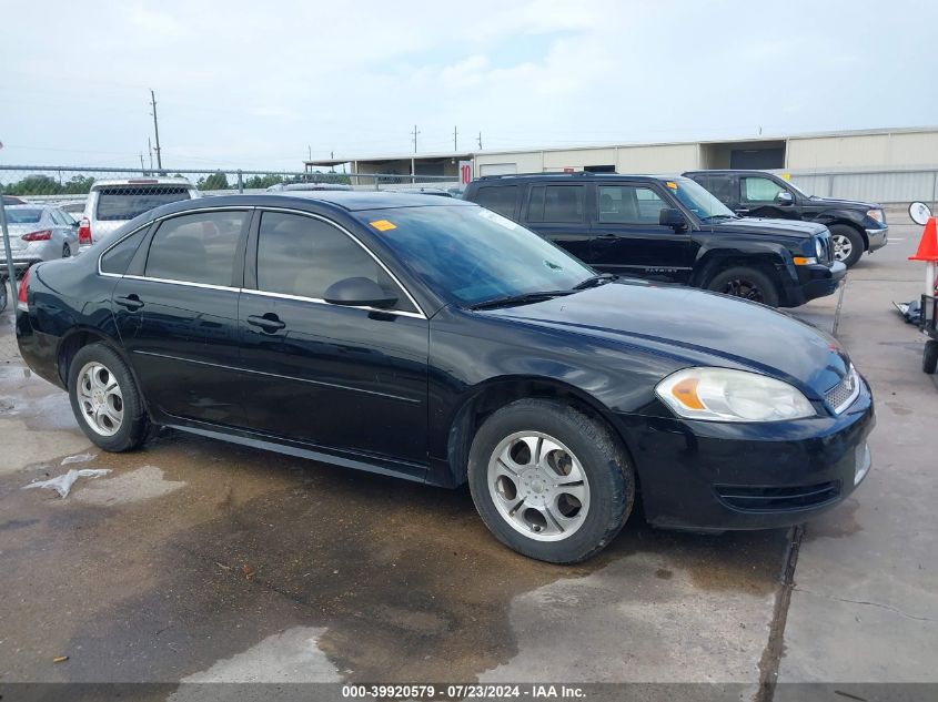 2012 Chevrolet Impala Ls VIN: 2G1WA5E33C1195777 Lot: 39920579