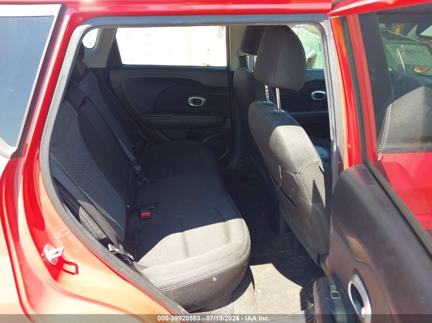 2017 Kia Soul + VIN: KNDJP3A54H7478940 Lot: 39920583