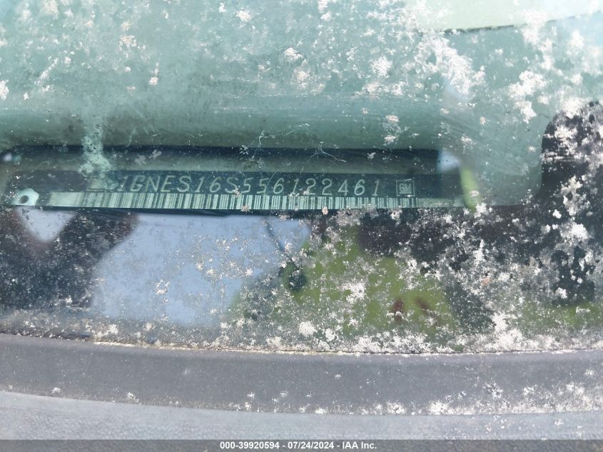 2005 Chevrolet Trailblazer Ext Lt VIN: 1GNES16S556122461 Lot: 39920594