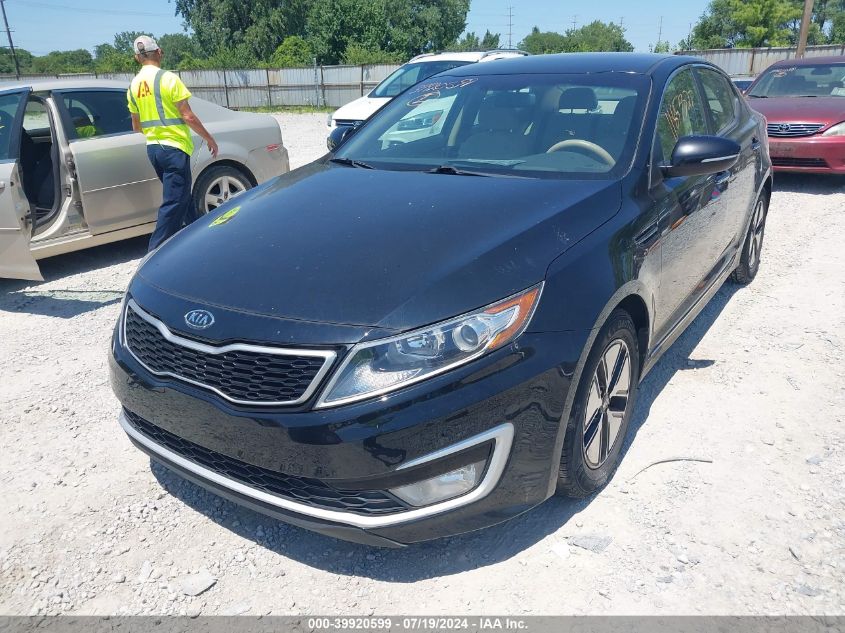 2011 Kia Optima Hybrid Ex VIN: KNAGM4AD8B5002772 Lot: 39920599
