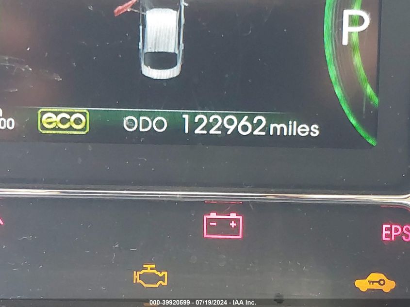 2011 Kia Optima Hybrid Ex VIN: KNAGM4AD8B5002772 Lot: 39920599