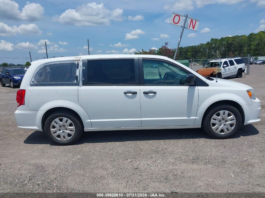 2020 Dodge Grand Caravan Se VIN: 2C4RDGBG7LR191361 Lot: 39920610