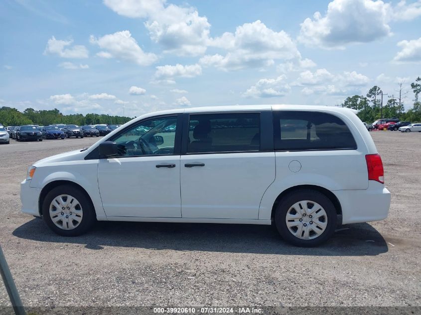 2020 Dodge Grand Caravan Se VIN: 2C4RDGBG7LR191361 Lot: 39920610