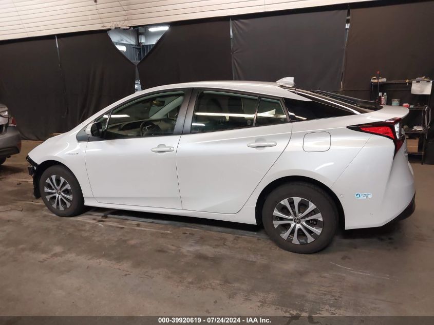 2021 Toyota Prius Le Awd-E VIN: JTDL9MFU9M3027514 Lot: 39920619