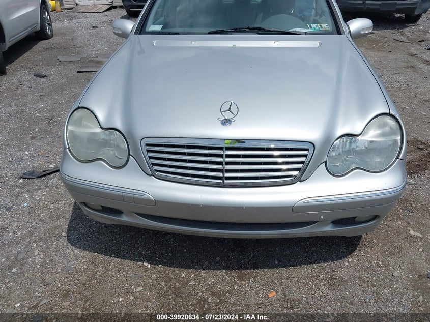 2001 Mercedes-Benz C 320 VIN: WDBRF64J61F045873 Lot: 39920634