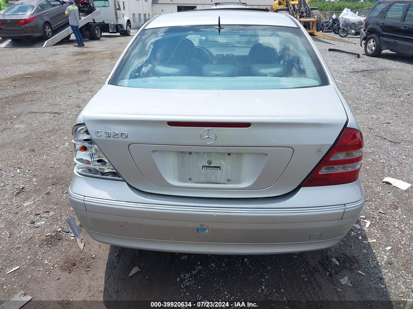 2001 Mercedes-Benz C 320 VIN: WDBRF64J61F045873 Lot: 39920634