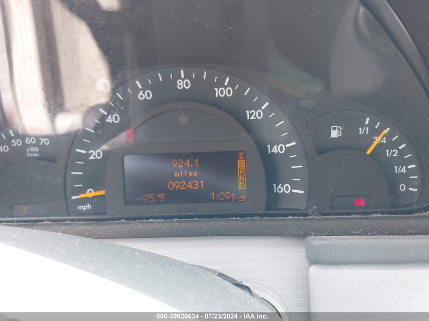 2001 Mercedes-Benz C 320 VIN: WDBRF64J61F045873 Lot: 39920634