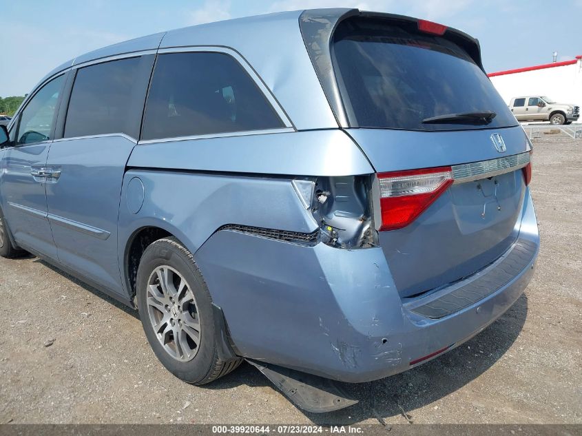 2012 Honda Odyssey Ex-L VIN: 5FNRL5H6XCB140647 Lot: 39920644