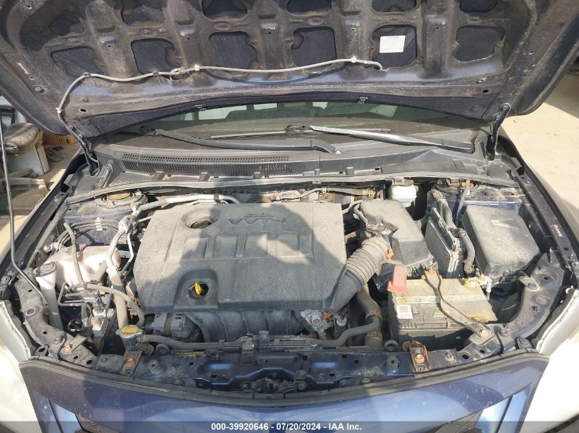 2011 Toyota Corolla Le VIN: JTDBU4EE9B9156254 Lot: 39920646