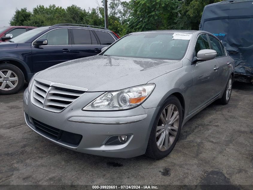 2011 Hyundai Genesis 4.6L VIN: KMHGC4DF7BU126522 Lot: 39920651