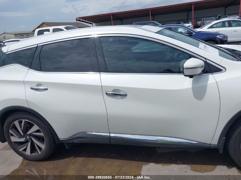 2017 Nissan Murano S/Sl/Sv/Platinum VIN: 5N1AZ2MG4HN102358 Lot: 39920655