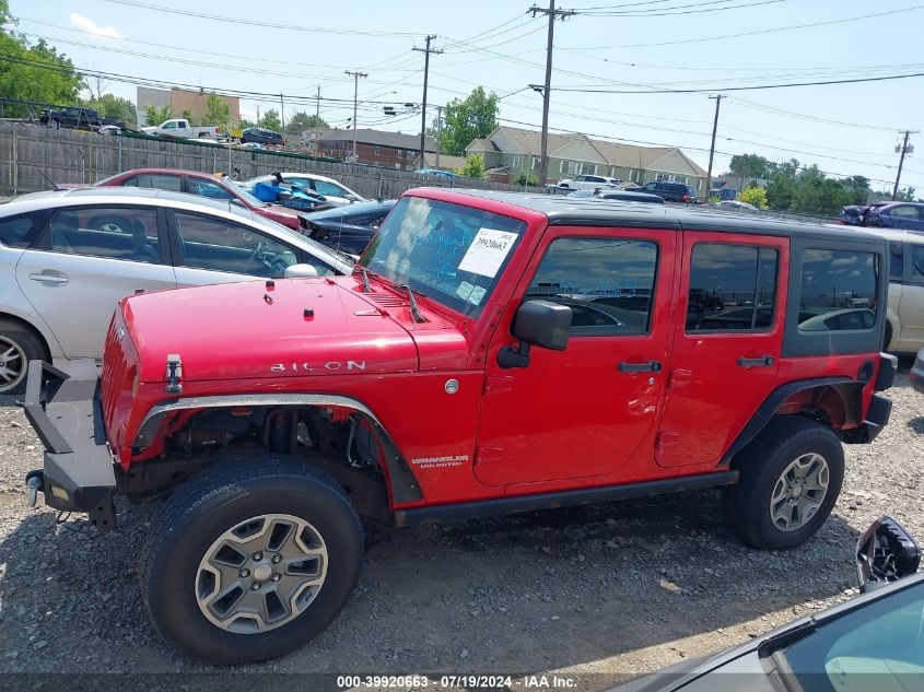 2011 Jeep Wrangler Unlimited Rubicon VIN: 1J4BA6H18BL599330 Lot: 39920663