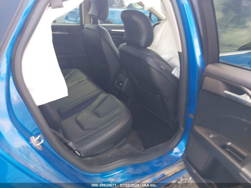 2019 Ford Fusion Titanium VIN: 3FA6P0K93KR246065 Lot: 39920671