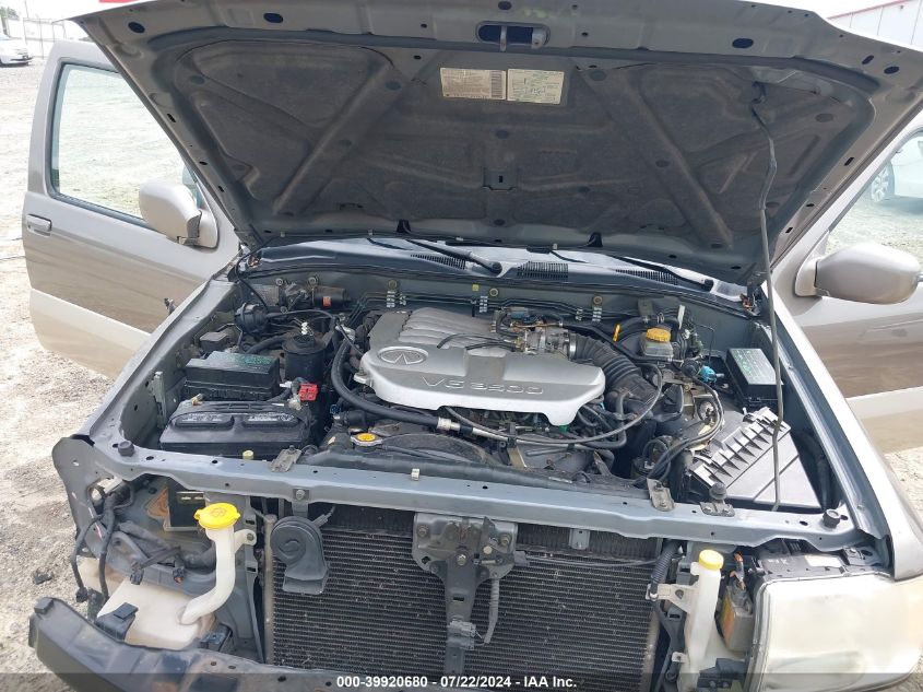 2001 Infiniti Qx4 Luxury VIN: JNRDR09X01W201032 Lot: 39920680