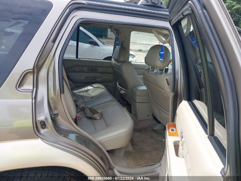 2001 Infiniti Qx4 Luxury VIN: JNRDR09X01W201032 Lot: 39920680