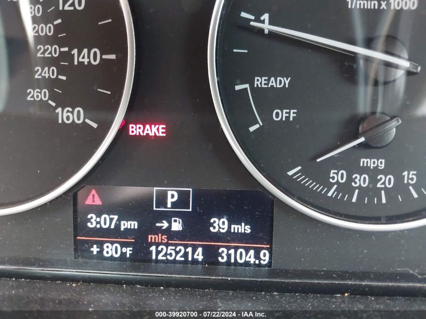 2012 BMW 328I VIN: WBA3C1C55CF430879 Lot: 39920700