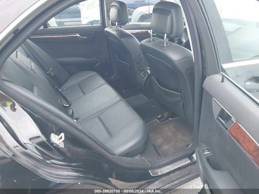 2009 Mercedes-Benz C 300 VIN: WDDGF81X29F257233 Lot: 39920705