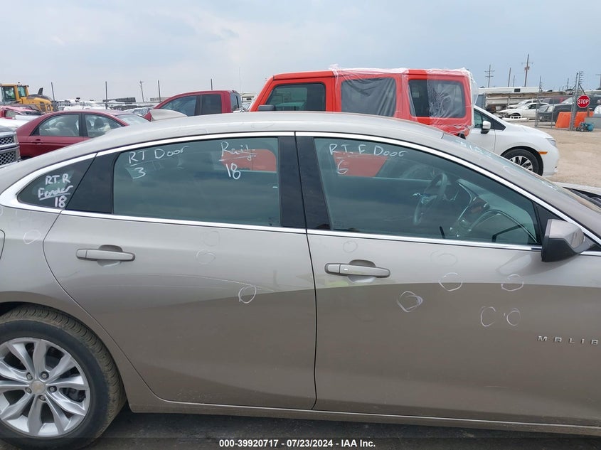 2022 Chevrolet Malibu Lt VIN: 1G1ZD5ST8NF128211 Lot: 39920717