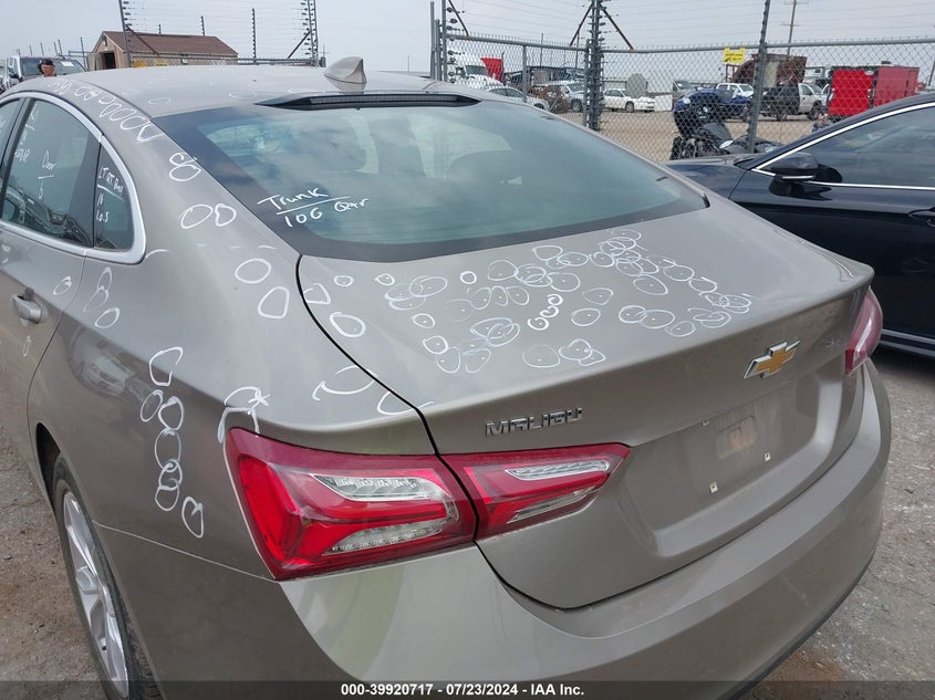 2022 Chevrolet Malibu Lt VIN: 1G1ZD5ST8NF128211 Lot: 39920717