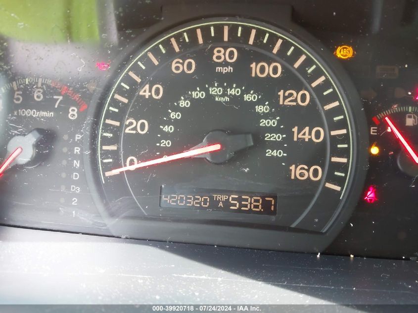 2004 Honda Accord 2.4 Lx VIN: 1HGCM56374A002863 Lot: 39920718