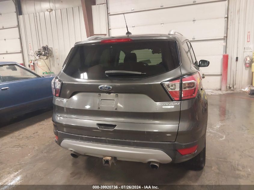 2017 Ford Escape Titanium VIN: 1FMCU9J9XHUC07918 Lot: 39920736