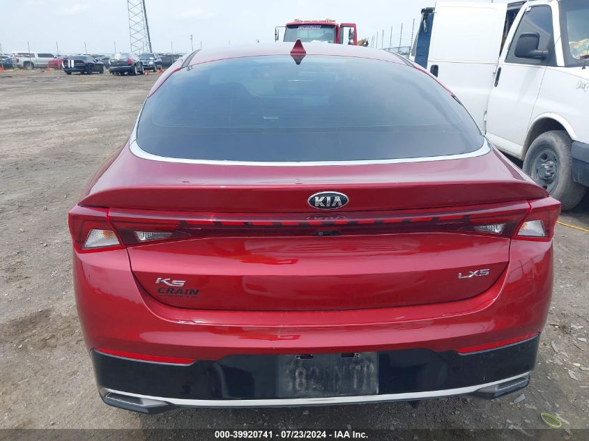 2021 Kia K5 Lxs VIN: 5XXG14J23MG075962 Lot: 39920741