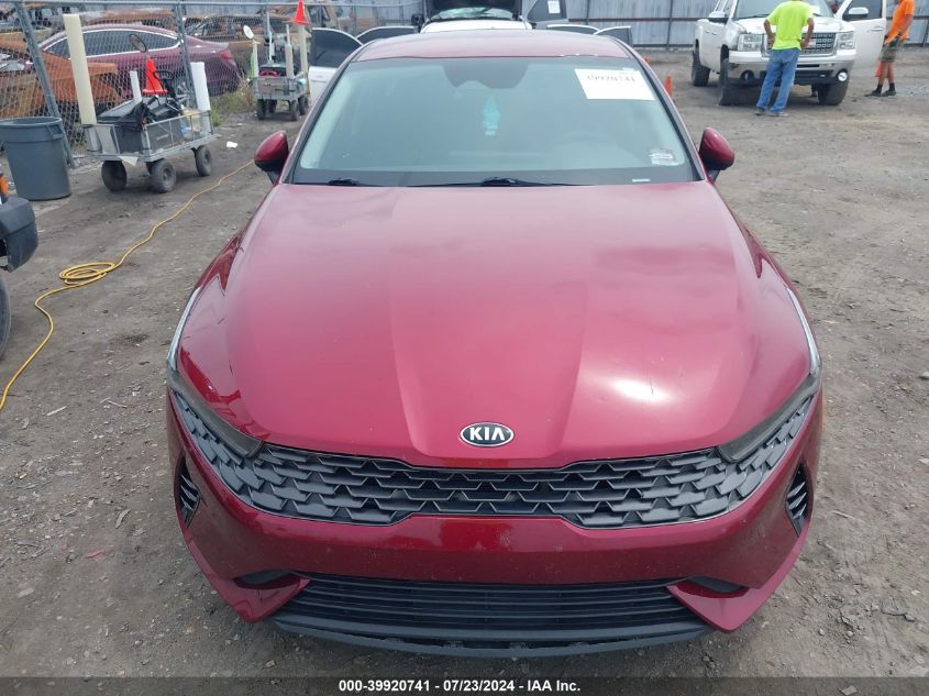 2021 Kia K5 Lxs VIN: 5XXG14J23MG075962 Lot: 39920741