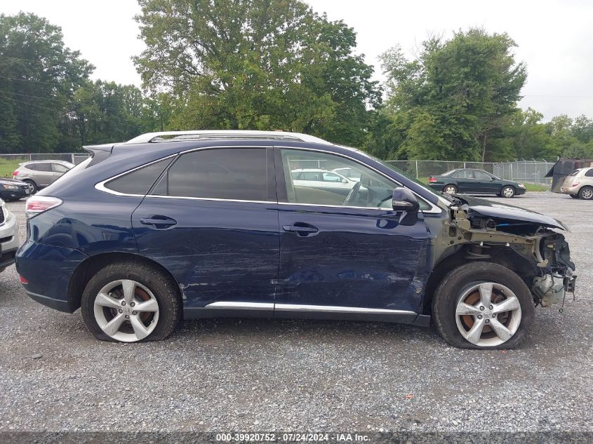 2013 Lexus Rx 350 VIN: 2T2BK1BA6DC214139 Lot: 39920752