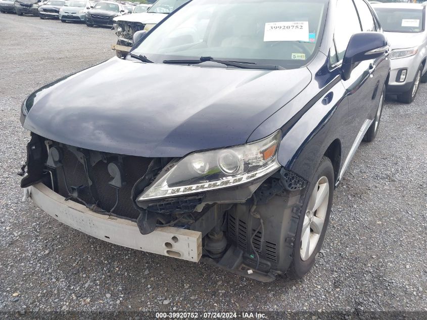 2013 Lexus Rx 350 VIN: 2T2BK1BA6DC214139 Lot: 39920752