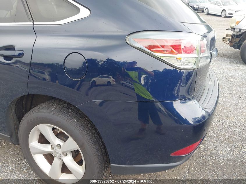 2013 Lexus Rx 350 VIN: 2T2BK1BA6DC214139 Lot: 39920752