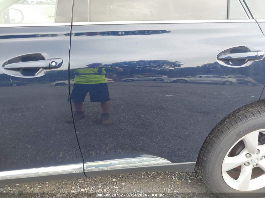 2013 Lexus Rx 350 VIN: 2T2BK1BA6DC214139 Lot: 39920752