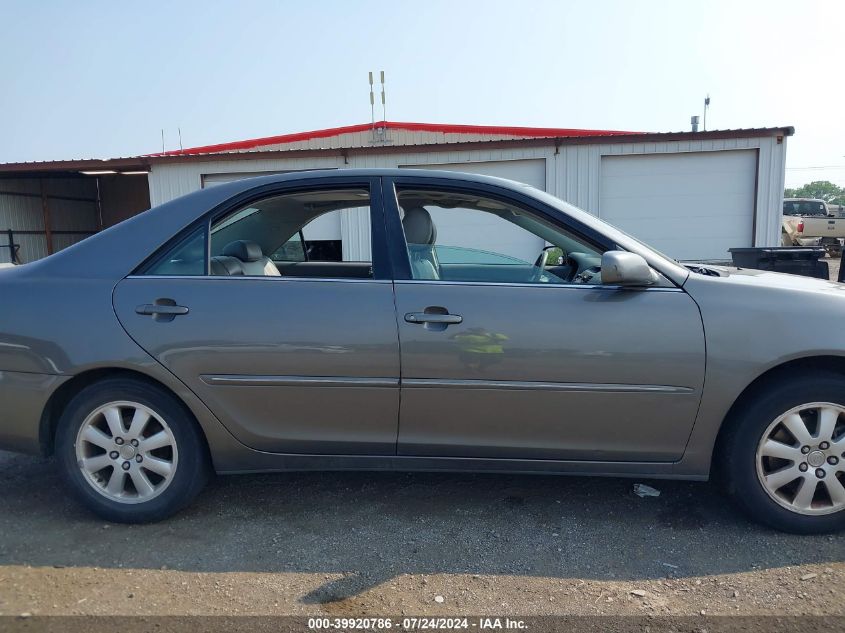 2004 Toyota Camry Xle V6 VIN: 4T1BF30KX4U576523 Lot: 39920786