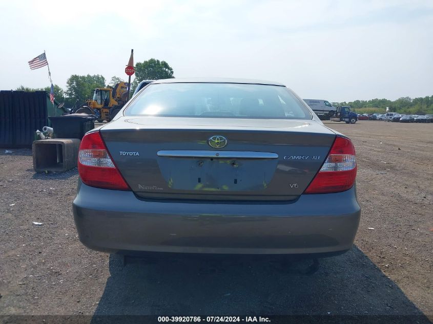 2004 Toyota Camry Xle V6 VIN: 4T1BF30KX4U576523 Lot: 39920786