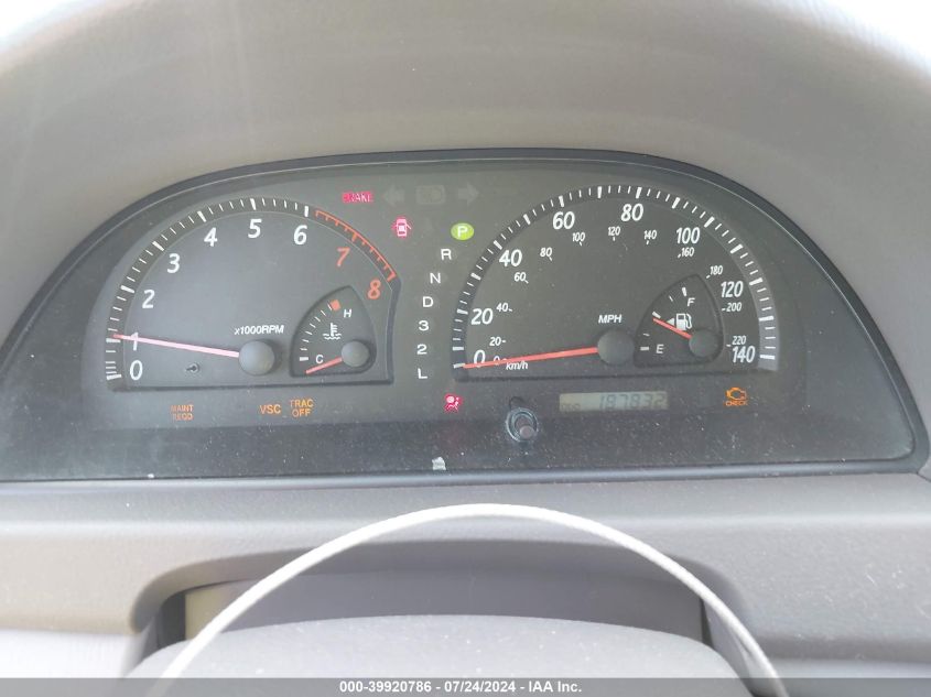 2004 Toyota Camry Xle V6 VIN: 4T1BF30KX4U576523 Lot: 39920786