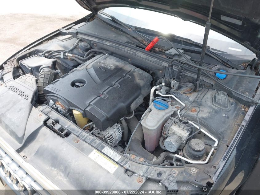 2012 Audi A4 2.0T Premium VIN: WAUFFAFL5CN001617 Lot: 39920808