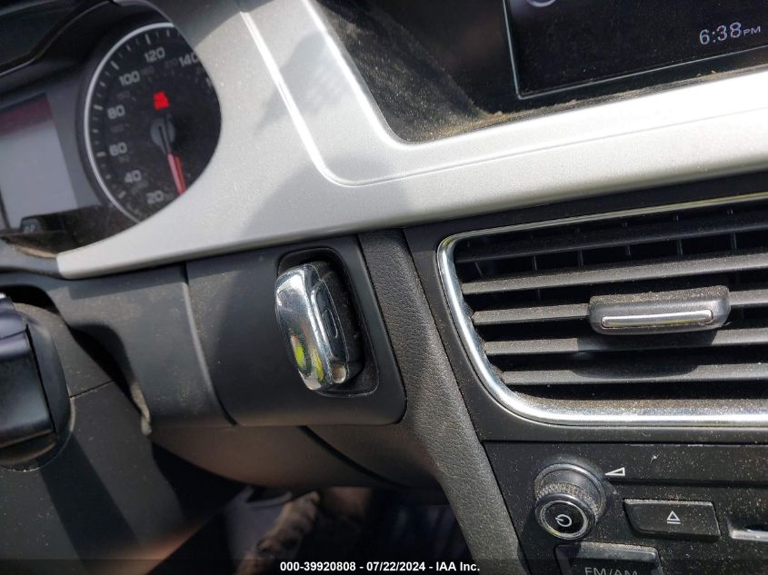 2012 Audi A4 2.0T Premium VIN: WAUFFAFL5CN001617 Lot: 39920808