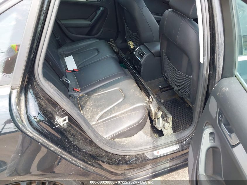 2012 Audi A4 2.0T Premium VIN: WAUFFAFL5CN001617 Lot: 39920808