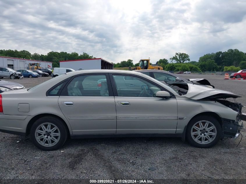 2004 Volvo S80 2.5T VIN: YV1TS59H241373354 Lot: 39920821