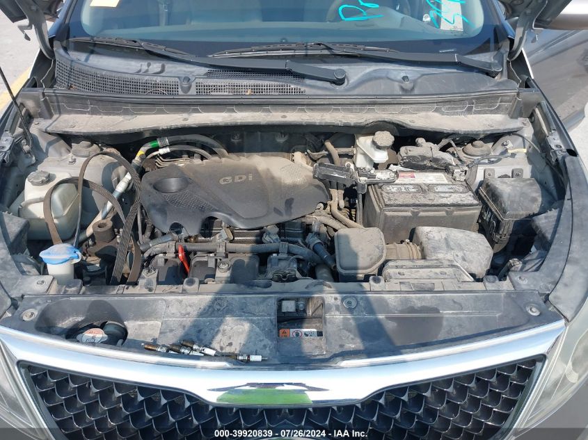 2016 Kia Sportage Lx VIN: KNDPBCAC1G7815439 Lot: 39920839