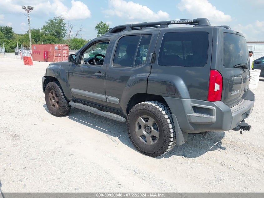 2005 Nissan Xterra S VIN: 5N1AN08W95C643429 Lot: 39920848