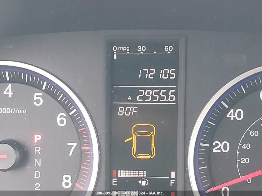 2008 Honda Cr-V Ex VIN: 5J6RE48558L046086 Lot: 39920853