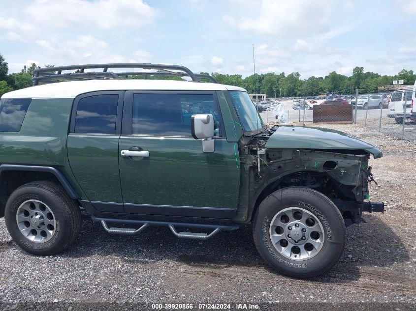 2011 Toyota Fj Cruiser VIN: JTEBU4BF9BK102115 Lot: 39920856