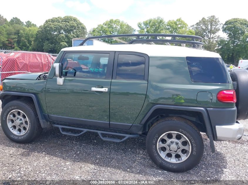 2011 Toyota Fj Cruiser VIN: JTEBU4BF9BK102115 Lot: 39920856