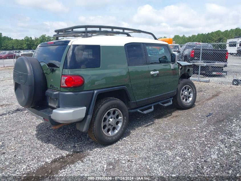 2011 Toyota Fj Cruiser VIN: JTEBU4BF9BK102115 Lot: 39920856