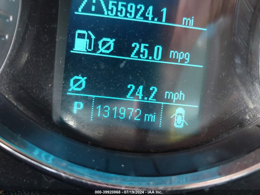 2012 Chevrolet Cruze 2Lt VIN: 1G1PG5SC5C7122744 Lot: 39920868