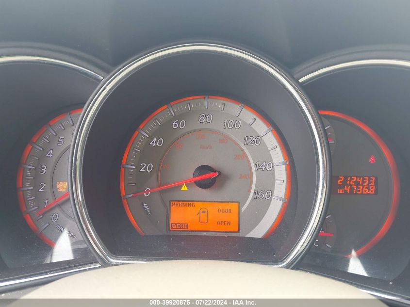 2009 Nissan Murano Sl VIN: JN8AZ18W59W102711 Lot: 39920875