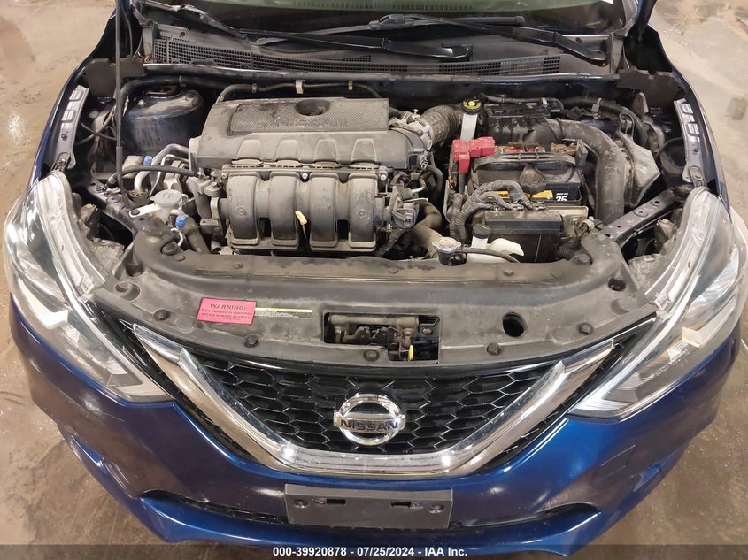 VIN 3N1AB7AP9KY325759 2019 NISSAN SENTRA SV